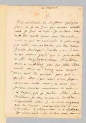 4 vues  - Rousseau, Jean-Jacques. Lettre autographe non signée à François Coindet.- 22 [?] mai 1761. (ouvre la visionneuse)