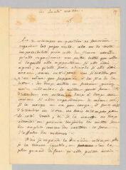 4 vues  - Rousseau, Jean-Jacques. Lettre autographe non signée à François Coindet concernant les estampes de \'La Nouvelle Héloïse\'.- 19 janvier 1761. (ouvre la visionneuse)