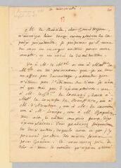 4 vues  - Rousseau, Jean-Jacques. Lettre autographe non signée à François Coindet.- 4 mars 1761. (ouvre la visionneuse)