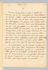 4 vues  - Rousseau, Jean-Jacques. Lettre autographe non signée à François Coindet.- 15 février 1761. (ouvre la visionneuse)