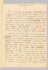 4 vues  - Rousseau, Jean-Jacques. Lettre autographe non signée à François Coindet.- 26 janvier 1761. (ouvre la visionneuse)