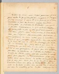 4 vues  - Rousseau, Jean-Jacques. Lettre autographe non signée à François Coindet.- 25 janvier 1761. (ouvre la visionneuse)