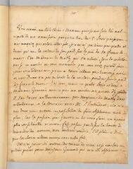 4 vues  - Rousseau, Jean-Jacques. Lettre autographe non signée à Mme de Warens.- 24 octobre 1740. (ouvre la visionneuse)