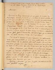 2 vues  - Rousseau, Jean-Jacques. Copie autographe signée d\'une lettre à Jacob Favre.- 12 mai 1763. (ouvre la visionneuse)