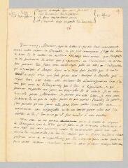 4 vues  - Rousseau, Jean-Jacques. Lettre autographe signée à Claude Aglancier de Saint-Germain.- 26 février 1770. (ouvre la visionneuse)