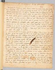 4 vues  - Rousseau, Jean-Jacques. Lettre autographe non signée à Jacob Vernes.- 22 octobre 1758. (ouvre la visionneuse)
