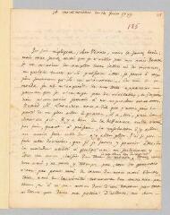 4 vues  - Rousseau, Jean-Jacques. Lettre autographe signée à Jacob Vernes.- 14 juin 1749. (ouvre la visionneuse)