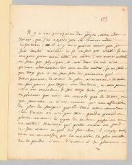 4 vues  - Rousseau, Jean-Jacques. Lettre autographe non signée à Jacob Vernes.- 9 février 1760. (ouvre la visionneuse)