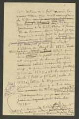 20 vues  - Notes sur sa rencontre avec Adolphe Pictet en 1874 et quelques souvenirs antérieurs (1872-1873) et d\'autres concernant l\'étude de la linguistique à Leipzig (ouvre la visionneuse)