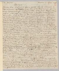 22 vues  - Marum, [Martinus] van. 8 lettres à Jean Senebier. - Haarlem, 2 juin 1796- 22 juin 1806 (ouvre la visionneuse)