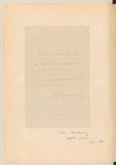 1 vue  - Fontanez, Jules. Billet autographe signé.- septembre 1917 (ouvre la visionneuse)