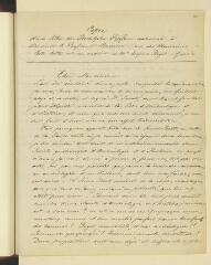2 vues  - Töpffer, Rodolphe. Copie d\'une lettre au professeur [Henri] Boissier. - [Sans lieu ?], 22 février 1838 (ouvre la visionneuse)
