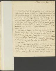 4 vues  - Rousseau, Jean-Jacques. Lettre autographe à Théodore Tronchin.- 27 janvier 1757 (ouvre la visionneuse)