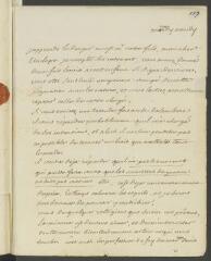 4 vues  - V[oltaire]. Lettre autographe, signée d\'une initiale, à [Théodore] Tronchin, à Genève.- Sans lieu, [18 janvier 1758] (ouvre la visionneuse)