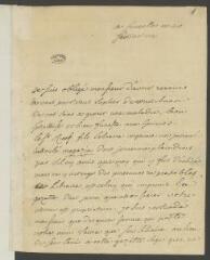 4 vues  - Voltaire. Lettre autographe signée à [Théodore] Tronchin. à Amsterdam.- Bruxelles, 20 février [en surcharge sur janvier] 1741 (ouvre la visionneuse)