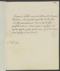 4 vues  - [Voltaire]. Billet non signé, de la main de Jean-Louis Wagnière, à [Théodore] Tronchin, au Palais Royal.- Sans lieu , 3 mars 1778 (ouvre la visionneuse)