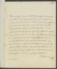 2 vues  - Alembert, [Jean le Rond d\']. Lettre autographe signée [à Théodore Tronchin]. - Sans lieu , 18 février [1778] (ouvre la visionneuse)