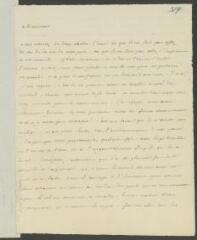 4 vues  - Diderot, [Denis]. Lettre autographe signée [à Théodore Tronchin].- Paris, mai 1759 (ouvre la visionneuse)