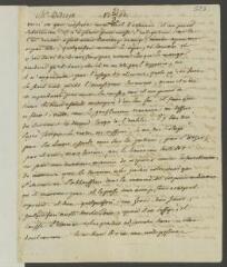 2 vues  - [Diderot, Denis]. Mémoire autographe non signé sur l\'état de sa santé, notamment sur son \'mal d\'estomac\', communiqué à [Théodore Tronchin].- Sans lieu, [31 mars 1760] (ouvre la visionneuse)