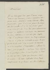 4 vues  - Diderot, [Denis]. Lettre autographe signée à [François] \'Tronchin le conseiller, aux Délices, à faire remettre chez Monsieur [Jean-Robert] Tronchin, le fermier général, rue d\'Antin\'.- Paris, 18 décembre 1776 (ouvre la visionneuse)