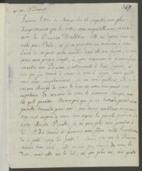 4 vues  - [Tronchin, François ]. Copie non autographe d\'une lettre à [Denis] Diderot.- Délices, 4 mai 1781 (ouvre la visionneuse)