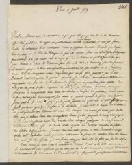 4 vues  - La Condamine, [Charles-Marie de]. Lettre autographe signée [à Théodore Tronchin].- Paris, 4 janvier 1759 (ouvre la visionneuse)
