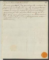 2 vues  - [Lullin de Châteauvieux, Michel]. Billet autographe non signé à [François] Tronchin.- Sans lieu, [11 septembre 1760] (ouvre la visionneuse)