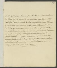 4 vues  - Lettre non signée [à Théodore Tronchin] pour lui annoncer la nomination de son fils Jean-Robert (1702-1788) à la place de fermier-général.- Sans lieu, [1777 ] (ouvre la visionneuse)
