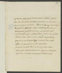 4 vues  - [Voltaire]. Lettre autographe non signée à Jacob Tronchin, à Genève.- Sans lieu, [circa 10 avril 1768] (ouvre la visionneuse)