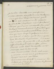 4 vues  - [Voltaire]. Lettre autographe non signée à [François] Tronchin, à Genève.- Montriond, 15 janvier [1756] (millésime ajouté par le destinataire) (taxe postale) (ouvre la visionneuse)