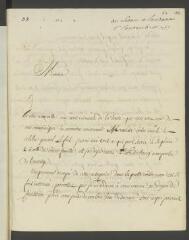 6 vues  - Voltaire. Lettre autographe signée à [lsaac] Lefort, à Genève.- Lausanne, \'au chêne\', 6 septembre [1757] (ouvre la visionneuse)
