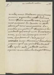 4 vues  - [Denis, Marie-Louise]. Lettre autographe non signée à [Marie-Anne Fromaget, épouse de [François] Tronchin, à Genève.- Vendredi [15 août 1755] (ouvre la visionneuse)