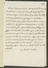 4 vues  - [Tronchin, François]. Copie autographe non signée d’une lettre [à Voltaire].- 21 juillet 1764 (ouvre la visionneuse)
