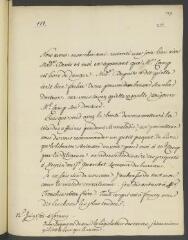 4 vues  - [Voltaire]. Lettre non signée, de la main de Jean-Louis Wagnière, à [François] Tronchin, chez [Ami] Camp, banquier, à Lyon.- Ferney, 12 juin 1765 (taxe et marque postales) (ouvre la visionneuse)
