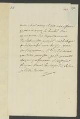 4 vues  - V[oltaire]. Lettre autographe, signée d’une initiale, à [François] Tronchin.- [Mars ou avril 1760] (ouvre la visionneuse)