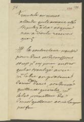 4 vues  - [Voltaire]. Notes autographes non signées [à l\'intention de François Tronchin].- [Mars 1760] (ouvre la visionneuse)