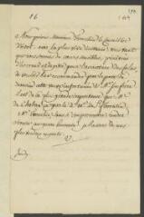 4 vues  - V[oltaire]. Lettre non signée, de la main de Jean-Louis Wagnière, à [François] Tronchin, à Genève.- Jeudi [10 juin 1762] (ouvre la visionneuse)