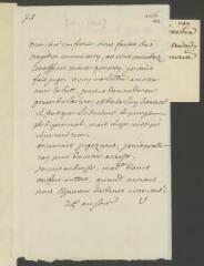 4 vues  - V[oltaire]. Lettre autographe, signée d\'une initiale, [à François Tronchin].- 25 [février 1760] (ouvre la visionneuse)