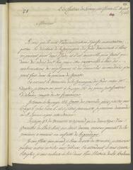 8 vues  - [Voltaire]. Copie contemporaine non autographe d’une lettre [à Simon Gilly].- \'Au Château de Ferney par Genève\', 12 août 1763 (ouvre la visionneuse)