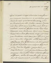 4 vues  - V[oltaire]. Lettre autographe, signée d\'une initiale, [à Jean-Robert Tronchin].- Montriond, 27 mai [1756] () (ouvre la visionneuse)