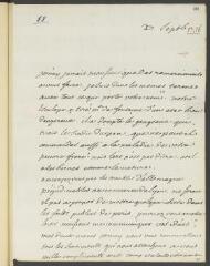 4 vues  - V[oltaire]. Lettre autographe, signée d\'une initiale, à [Jean-]Robert Tronchin, à Lyon.- 27 septembre [1756] (taxe et marque postales) (ouvre la visionneuse)