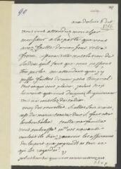 4 vues  - V[oltaire]. Lettre autographe, signée d\'une initiale, [à Jean-Robert Tronchin].- Aux Délices, 6 octobre [1756] (ouvre la visionneuse)