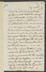 4 vues  - V[oltaire]. Lettre autographe, signée d\'une initiale, [à Jean-Robert Tronchin].- 25 octobre [1756] (ouvre la visionneuse)