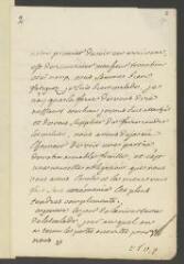 4 vues  - V[oltaire]. Lettre autographe, signée d’une initiale, à [Jean-Robert] Tronchin.- Genève, jour de l\'anniversaire de l\'Escalade\' [12 décembre 1754] (ouvre la visionneuse)