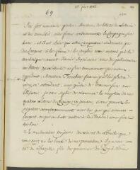 4 vues  - V[oltaire]. Lettre de la main de Jean-Louis Wagnière, signée d\'une initiale, la subscription autographe, à [Ami] Camp, à Lyon.- 16 février 1760 (ouvre la visionneuse)