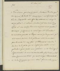 4 vues  - V[oltaire]. Lettre de la main de Jean-Louis Wagnière, signée d\'une initiale, la subscription autographe, à [Ami] Camp, à Lyon.- 1er mars 1760 (taxe et marque postales) (ouvre la visionneuse)