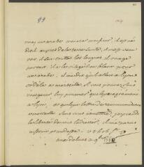 4 vues  - V[oltaire]. Lettre autographe, signée d\'une initiale, à [Jean-]Robert Tronchin, à Lyon.- Aux Délices, 2 novembre [1760] (ouvre la visionneuse)