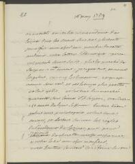 4 vues  - V[oltaire]. Lettre autographe, signée d\'une initiale, [à Jean-Robert Tronchin].- 16 mai [1759] (ouvre la visionneuse)