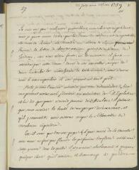 4 vues  - V[oltaire]. Lettre, de la main de Jean-Louis Wagnière, signée d\'une initiale, la subscription autographe, à J[ean-[R[obert] Tronchin.- Aux Délices, 23 juin [1759] (ouvre la visionneuse)