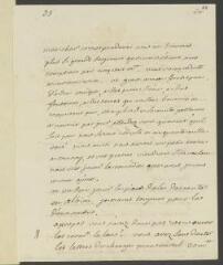 4 vues  - Voltaire. Lettre autographe, signée d\'une initiale, [à Jean-Robert Tronchin] et quittance, signée du nom entier, à MM Tronchin et Camp.- Tournay, 2 août 1759 (ouvre la visionneuse)